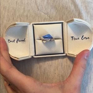 Ever us yellow gold wedding band